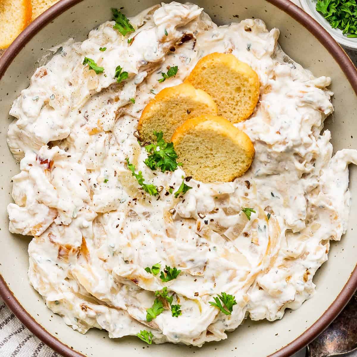 The Ultimate Roasted Garlic & Caramelized Onion Dip for Any Party
